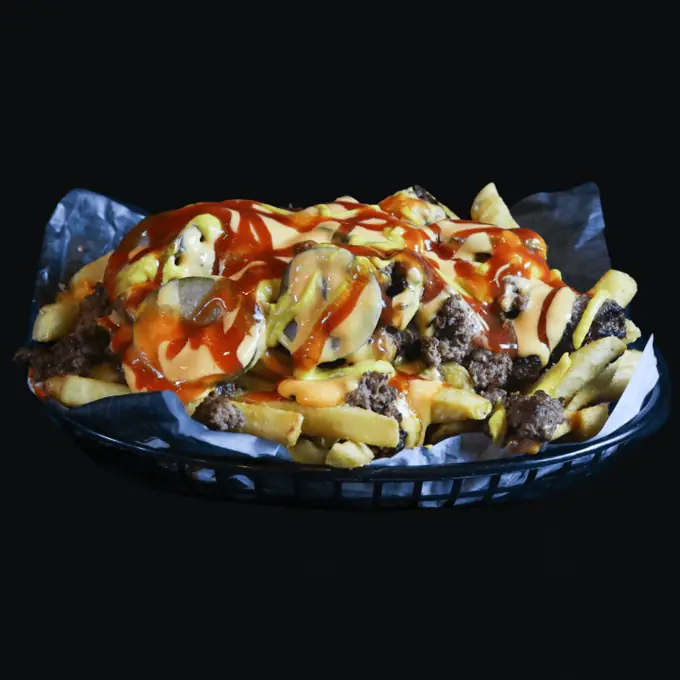 Loaded Cheeseburger fries